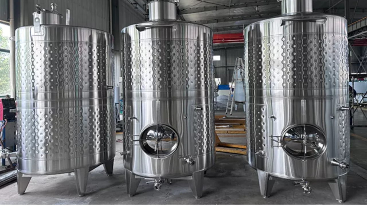 Why Cider Fermentation Tanks with Dimple Jackets Matter